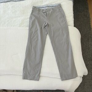 Peter Millar Men's Gray Pants, Size 32